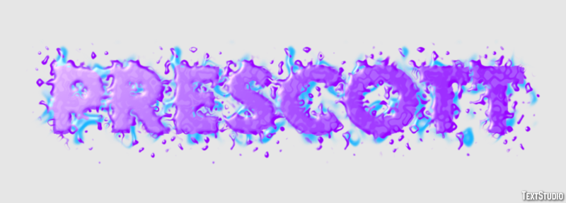 Prescott Text Effect
