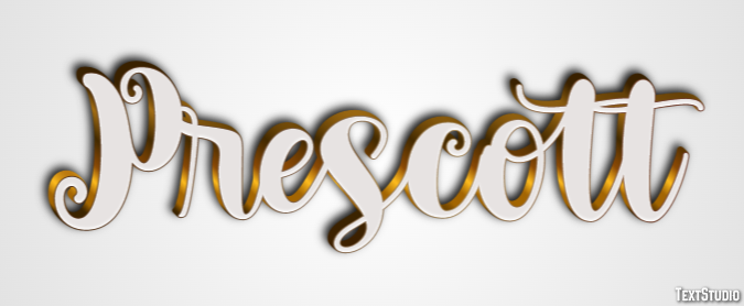 Prescott Efekt tekstowy