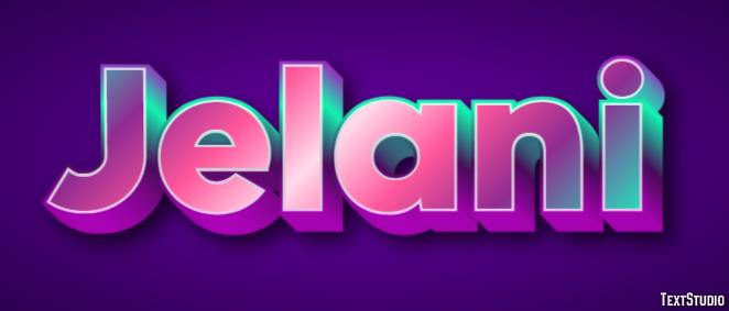 Jelani Efekt tekstowy