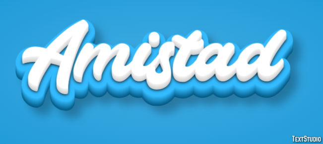 Amistad Text effect
