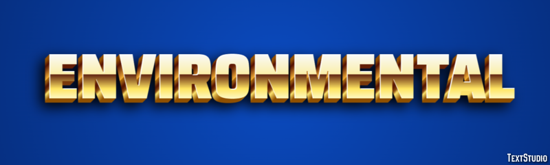 Environmental Text Effect