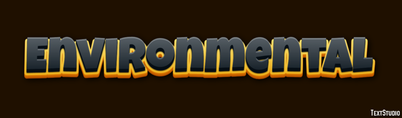 Environmental Text Effect
