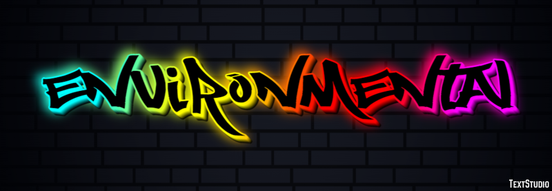 Environmental Text Effect