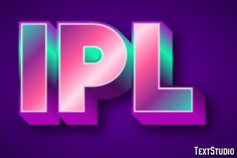 IPL Effetto testo