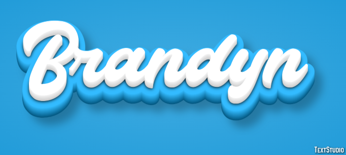 Brandyn Text effect