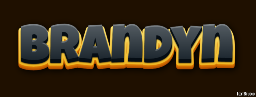 Brandyn Text effect