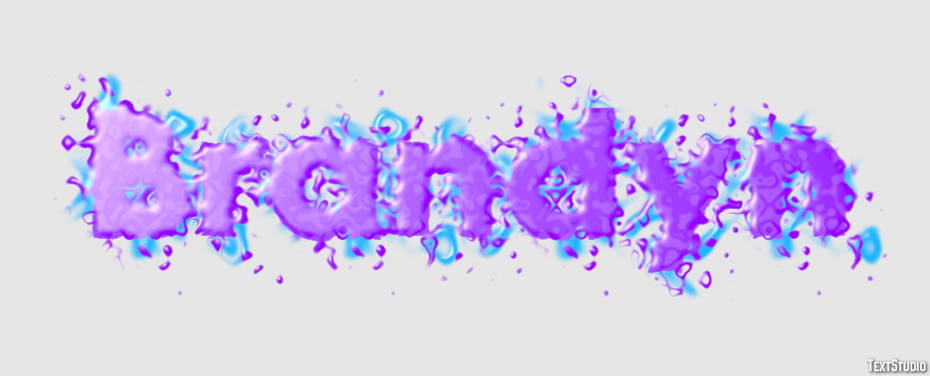 Brandyn Text effect