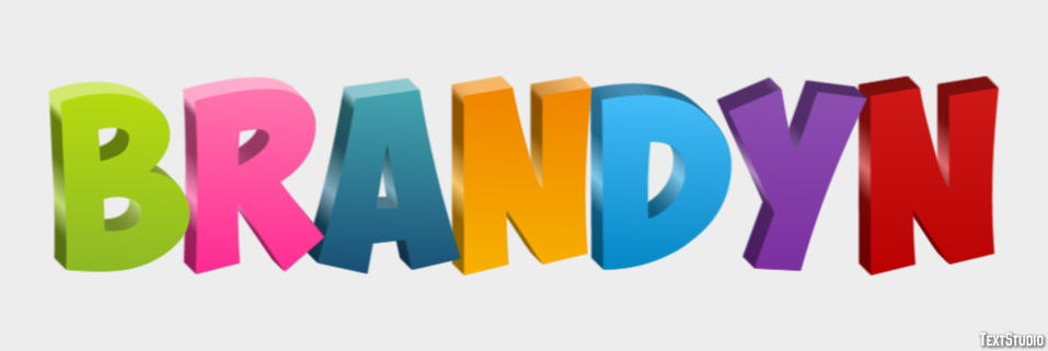 Brandyn Text effect