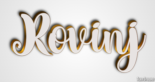 Rovinj Text Effect