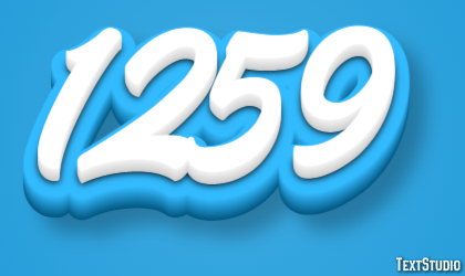 1259 Effetto testo