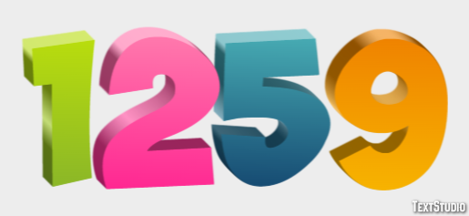 1259 Effetto testo