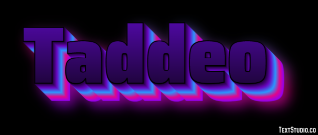 Taddeo Effetto testo