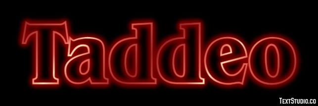 Taddeo Effetto testo