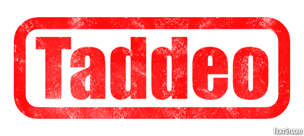 Taddeo Effetto testo