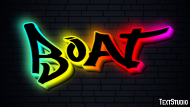 Boat Text Effect