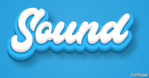 Sound Text Effect
