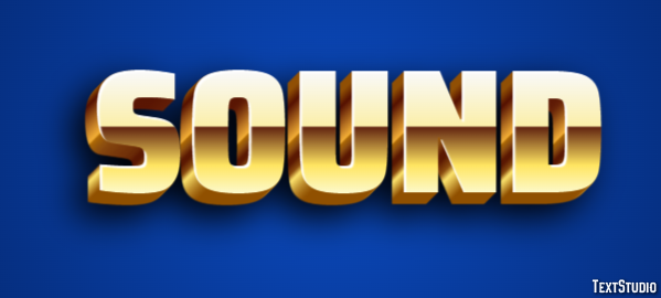 Sound Text Effect