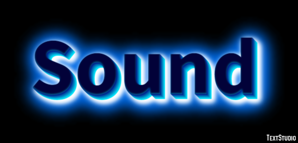 Sound Text Effect