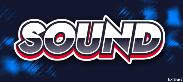 Sound Text Effect