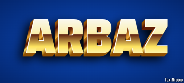 Arbaz Text effect