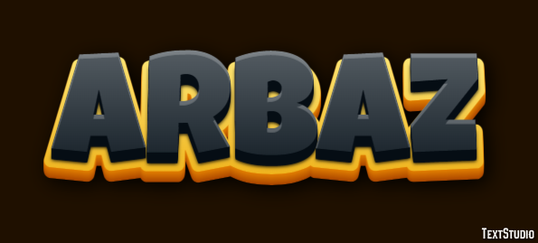 Arbaz Text Effect