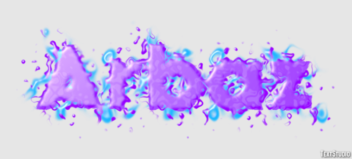 Arbaz Effet de Texte