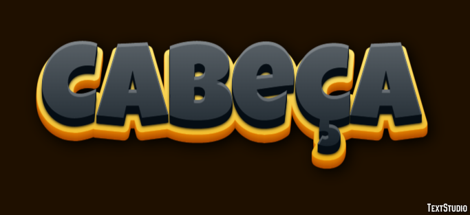 Cabeça Effet de Texte