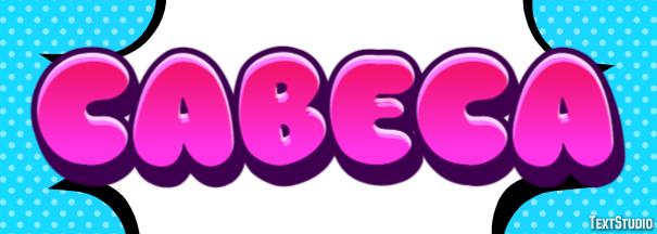 Cabeça Efeito de texto