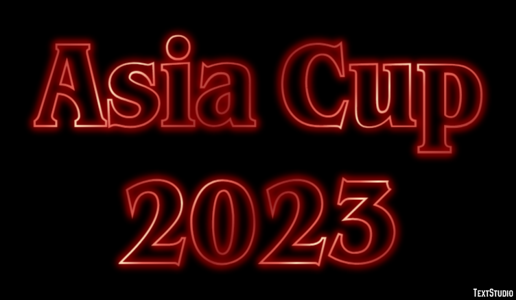 Asia Cup 2023 Metin Efekti