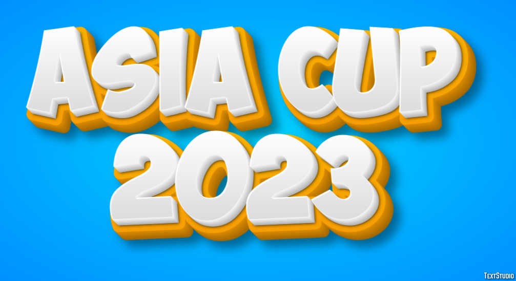 Asia Cup 2023 Metin Efekti