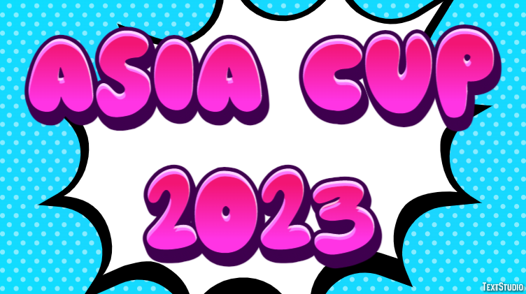 Asia Cup 2023 Metin Efekti