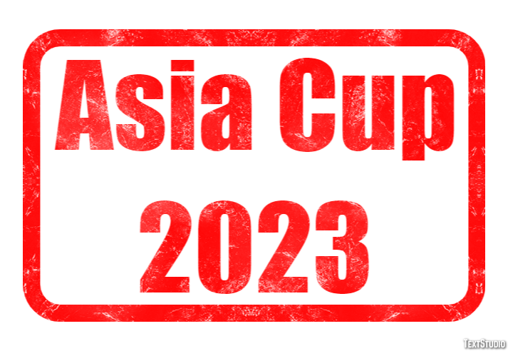 Asia Cup 2023 Metin efekti