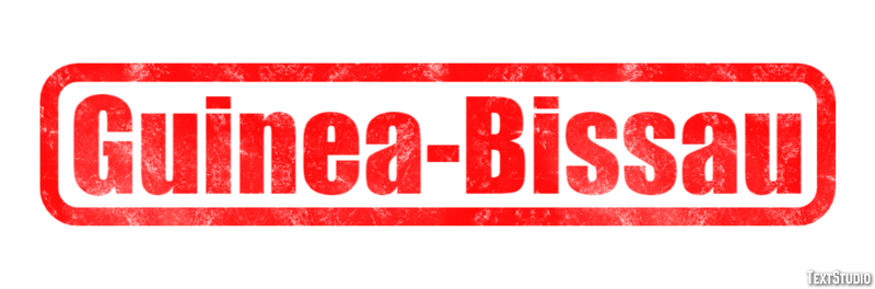 Guinea-Bissau Text effect