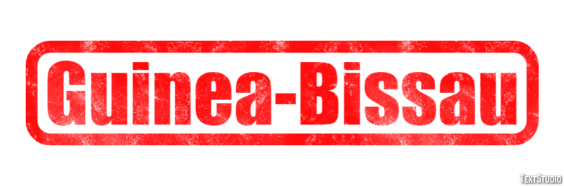 Guinea-Bissau Efecto de Texto