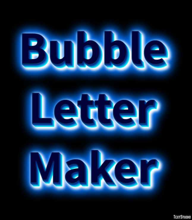 Bubble Letter Maker Effet de Texte