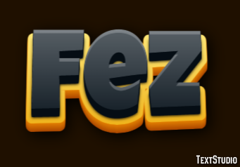 Fez Efekt tekstowy