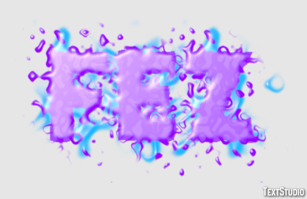 Fez Efecto de Texto