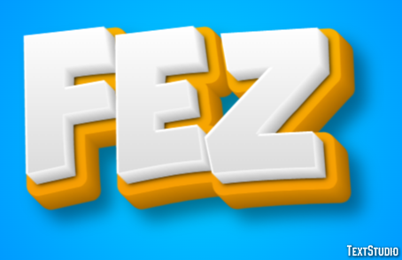 Fez Efekt tekstowy