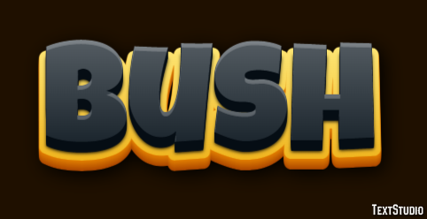 Bush Text Effect