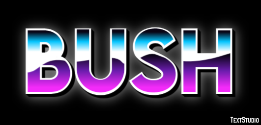 Bush Text Effect