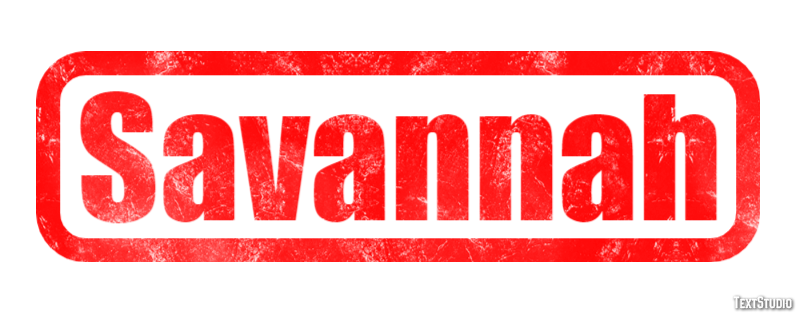 Savannah Efekt tekstowy