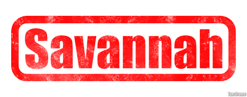 Savannah Efekt tekstowy