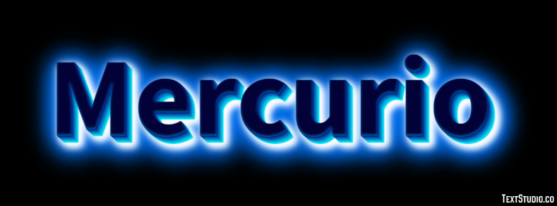 Mercurio Effetto testo