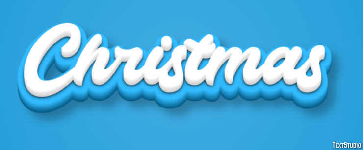 Christmas Text Effect