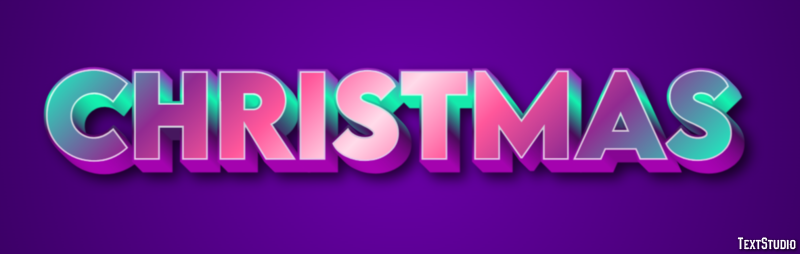 Christmas Text Effect