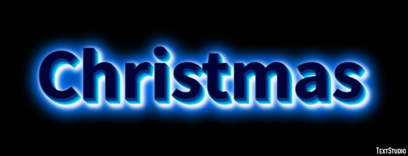 Christmas Texteffekt