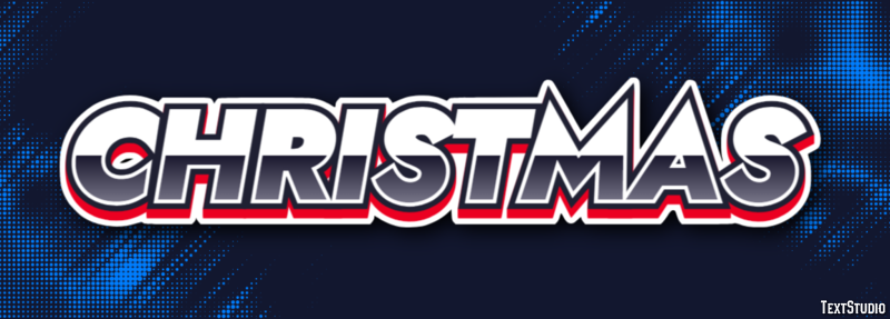 Christmas Texteffekt