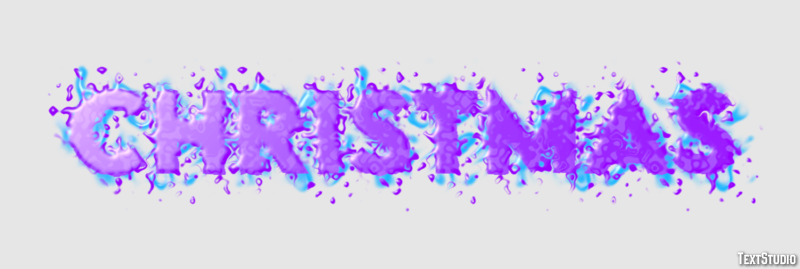Christmas Texteffekt