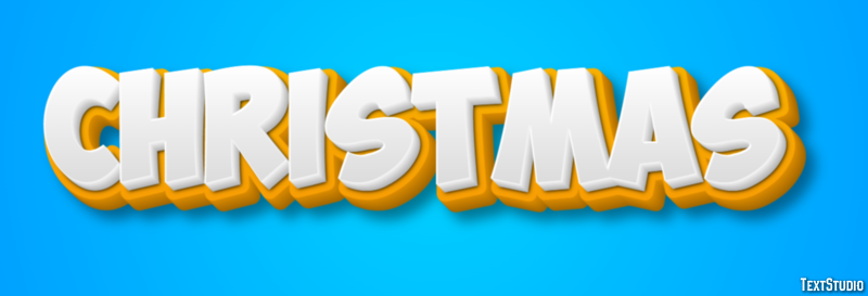 Christmas Text Effect
