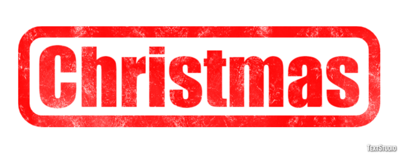 Christmas Texteffekt